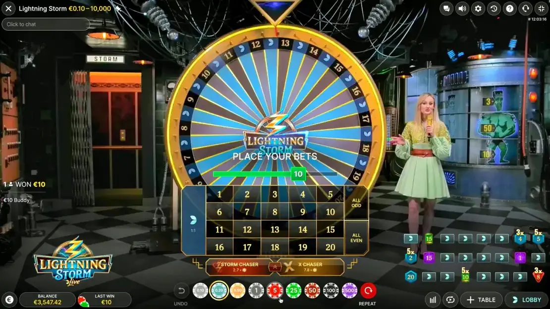 Lightning Storm demo game